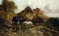Thomas Sidney Cooper - Clearing The Wood For The Iron Way